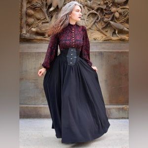 Large NWT Pinup Girl Clothing Serafina Top in Capri Floral